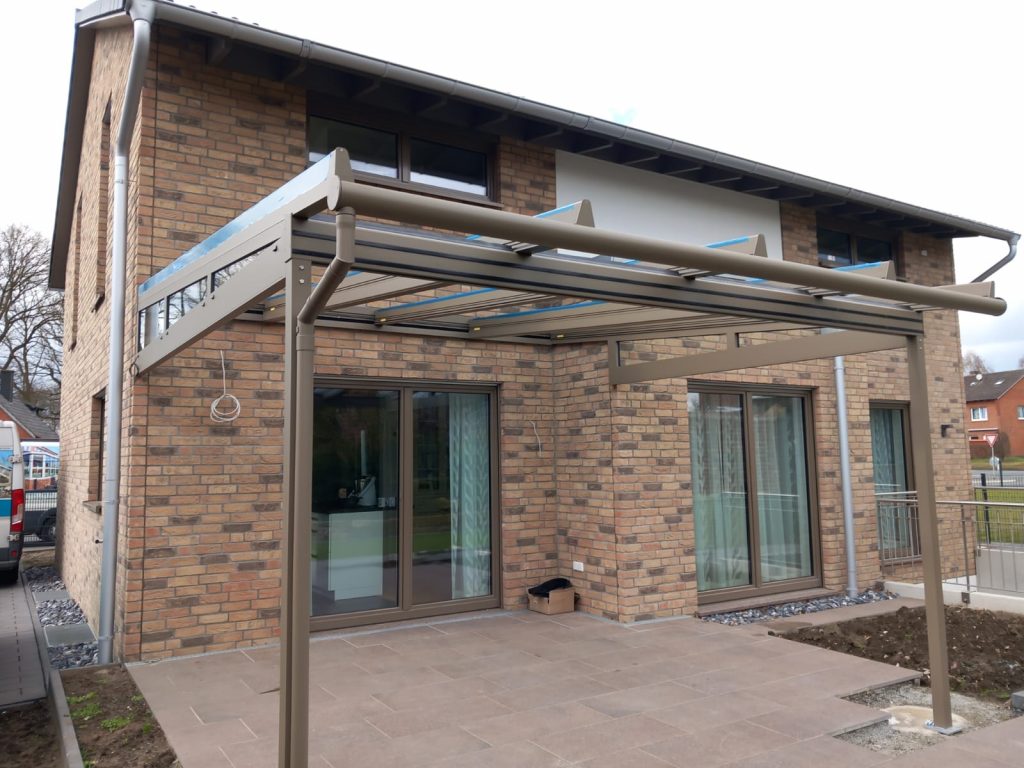 Glas-Terrassendach in NRW