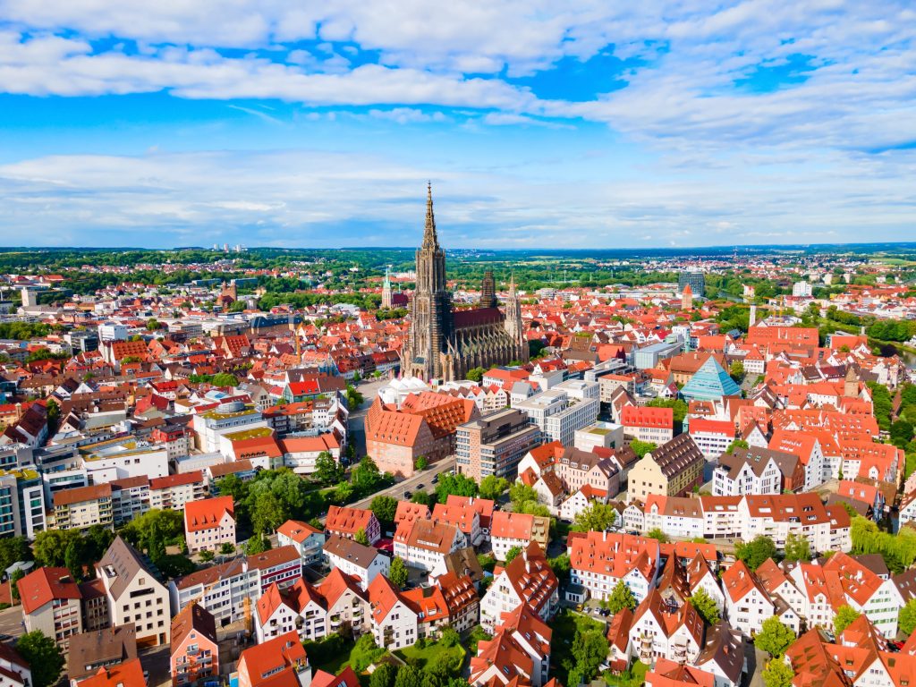 Blick auf Münster von oben